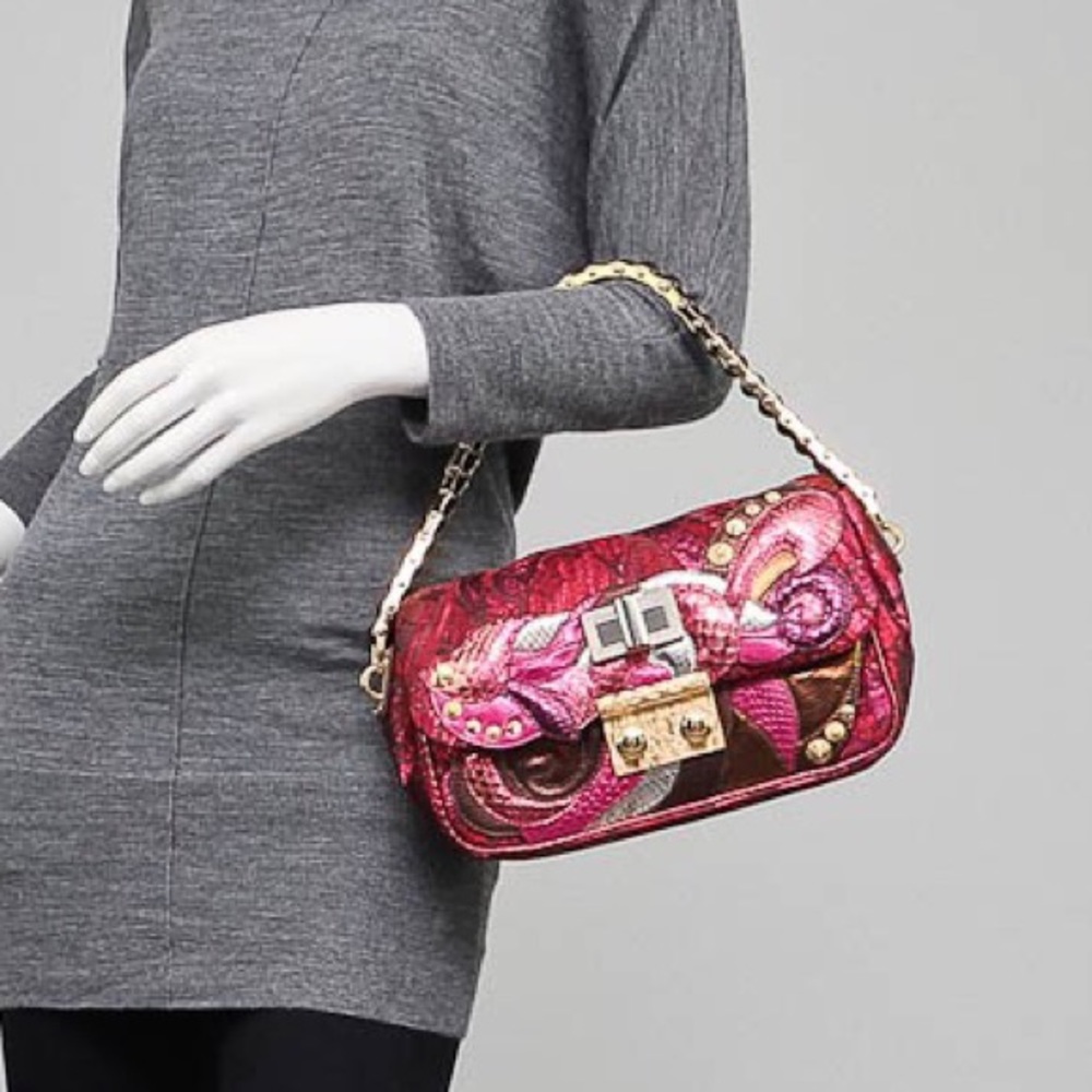 LOUIS VUITTON Limited Edition Brocade Calliope Bag - Picture 4 of 9